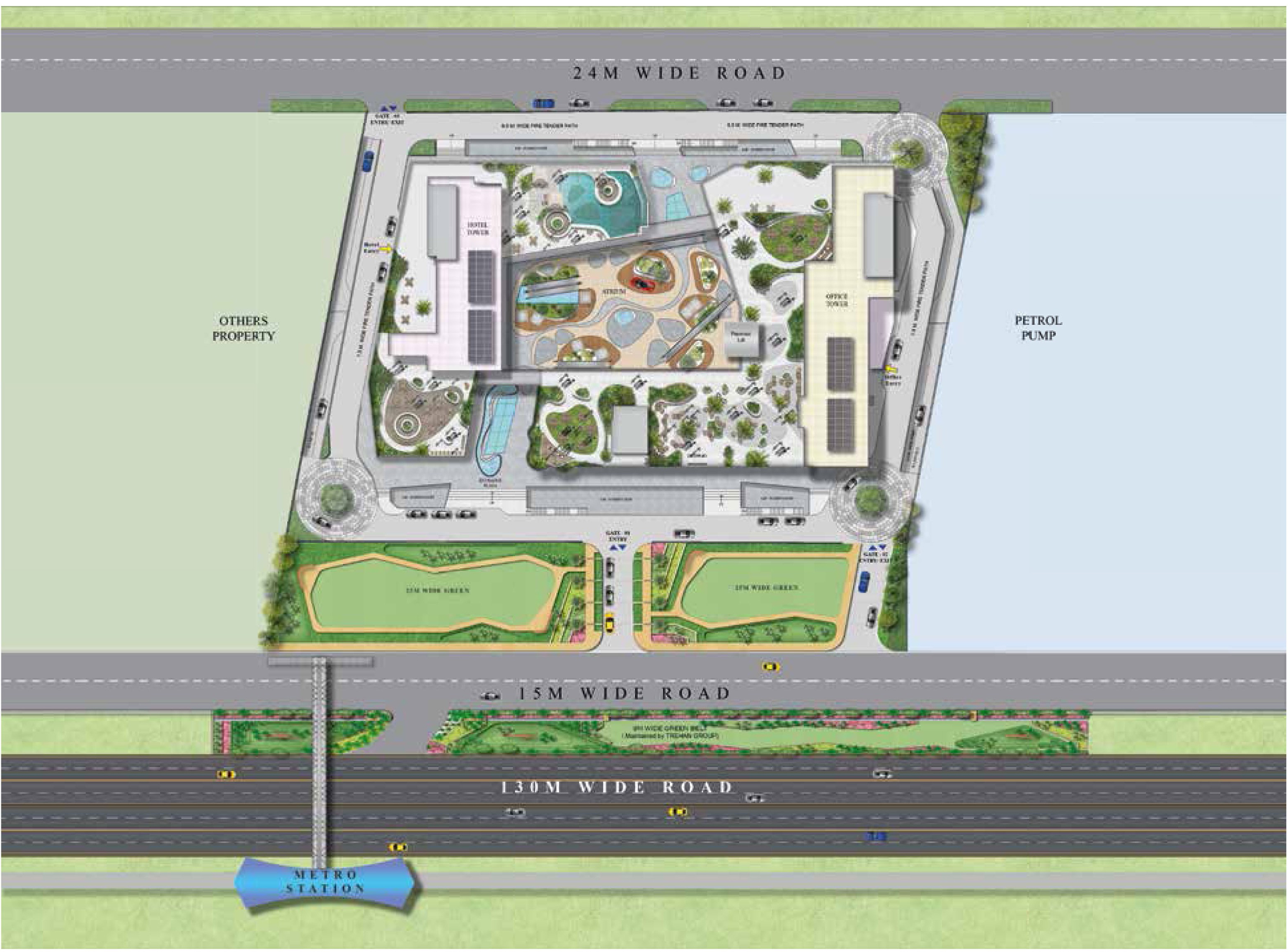 Trehan iris Broadway Site Plan